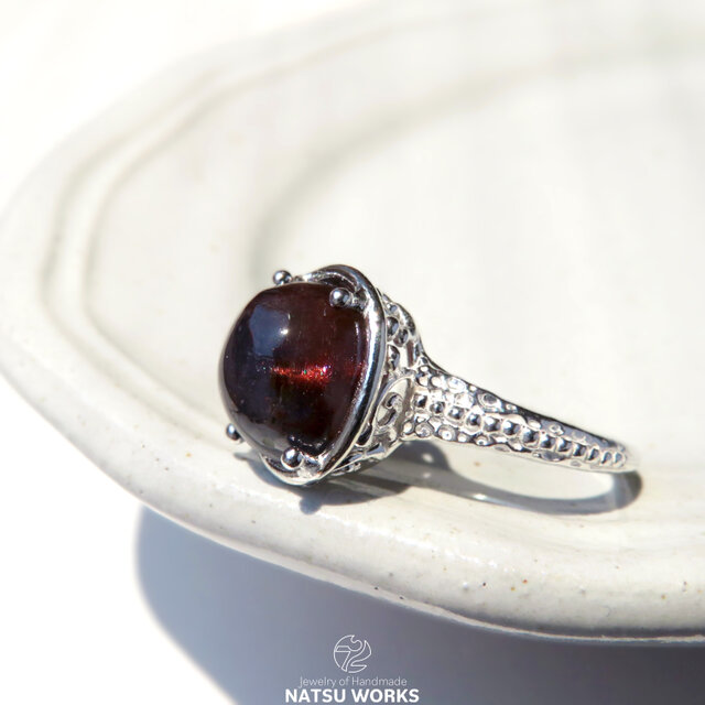 アイオライト サンストーン リング / Iolite Sunstone Ring 2 | iichi