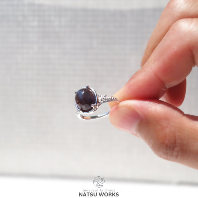 アイオライト サンストーン リング / Iolite Sunstone Ring 2 | iichi