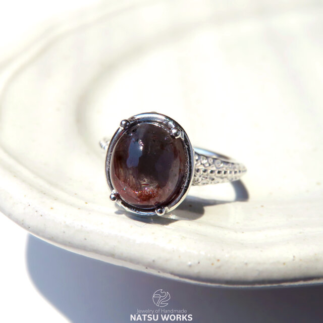 アイオライト サンストーン リング / Iolite Sunstone Ring 2 | iichi