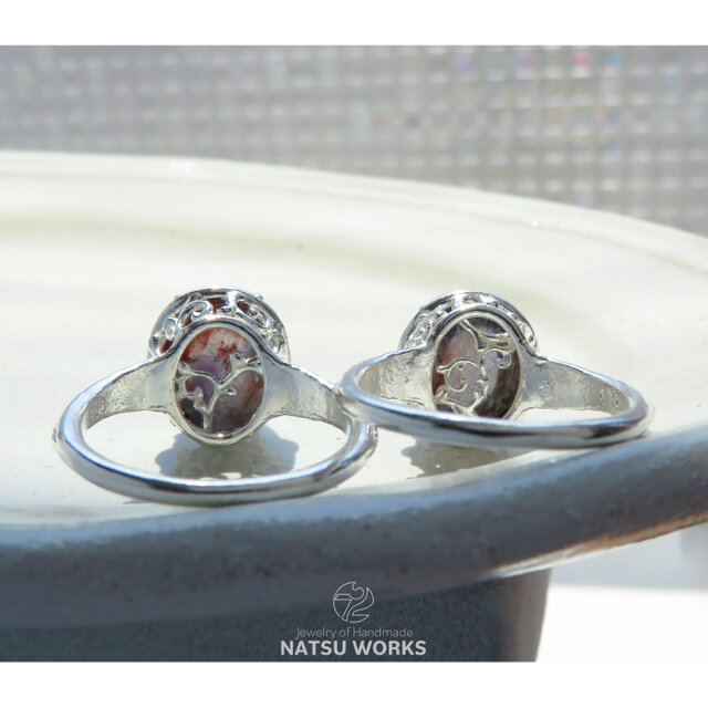 アイオライト サンストーン リング / Iolite Sunstone Ring 2
