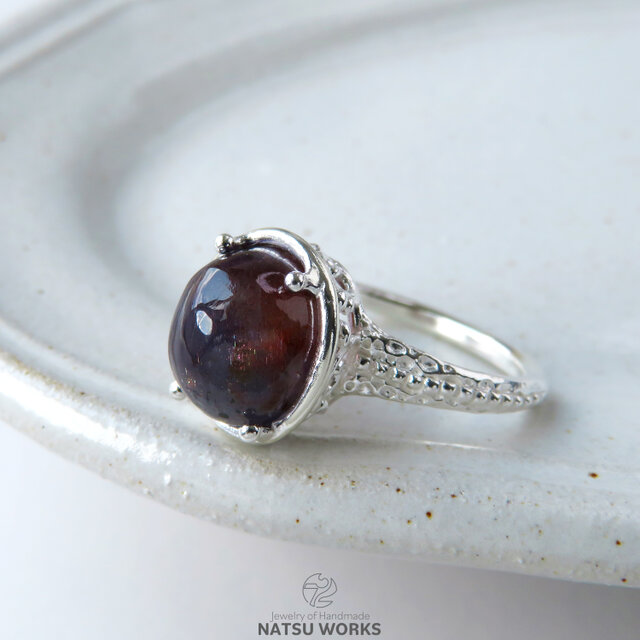 アイオライト サンストーン リング / Iolite Sunstone Ring 2 | iichi