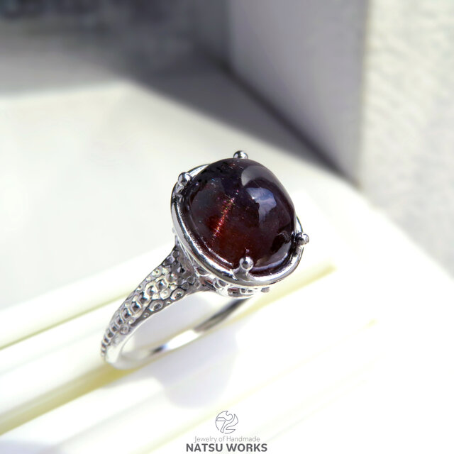 アイオライト サンストーン リング / Iolite Sunstone Ring 2 | iichi