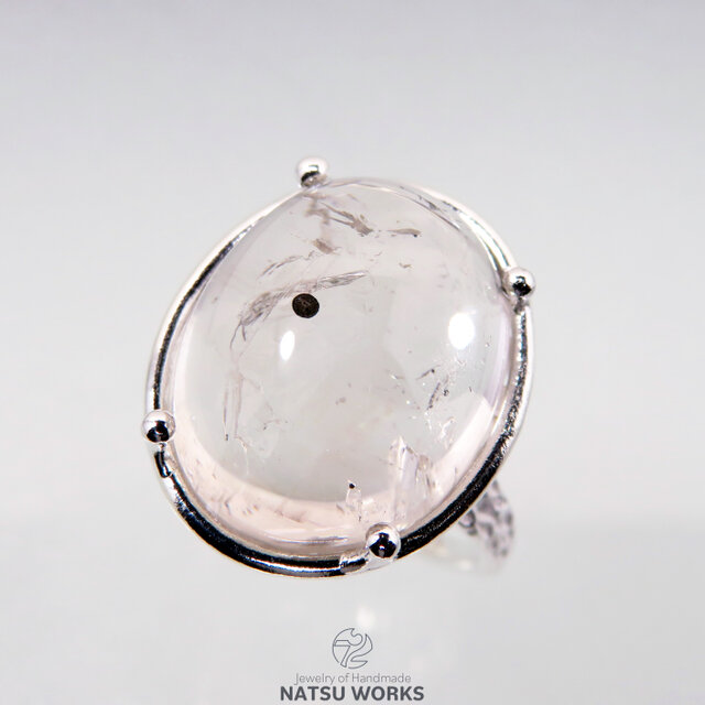 水入り水晶 リング / Enhydro Quartz Ring 3 | iichi 日々の暮らしを