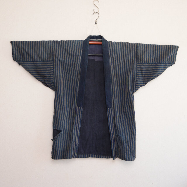 襤褸 木綿 野良着 藍染 クレイジーパターン ジャパンヴィンテージ 昭和
