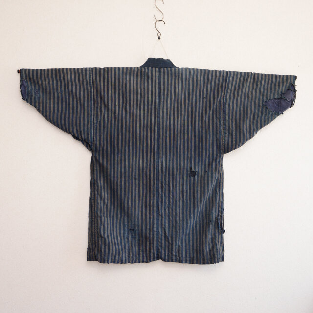 襤褸 木綿 野良着 藍染 クレイジーパターン ジャパンヴィンテージ 昭和