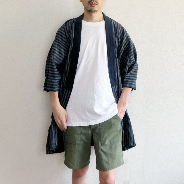 襤褸 木綿 野良着 藍染 クレイジーパターン ジャパンヴィンテージ 昭和