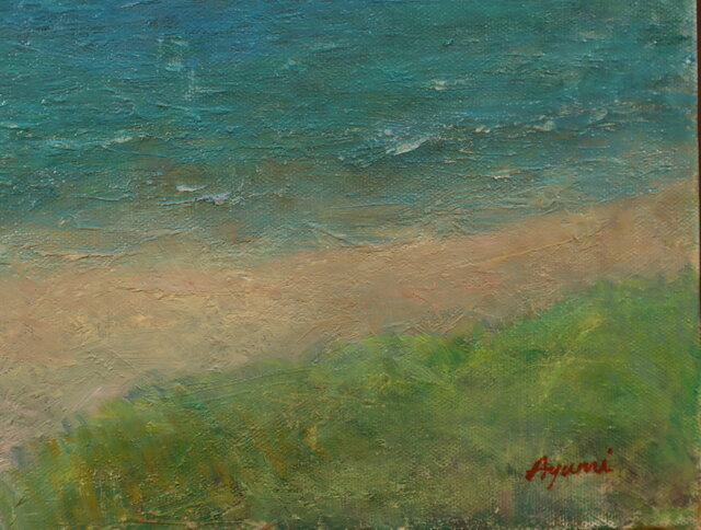 伊豆海岸 油絵
