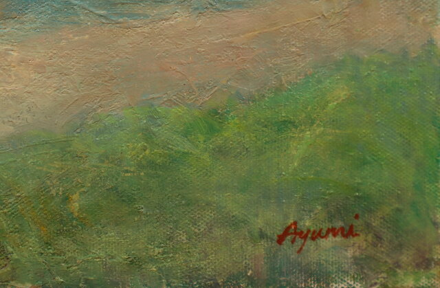 伊豆海岸 油絵