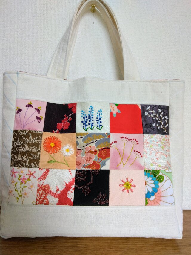 楽天市場】刺繍バッグキット 刺繍キット セット シンプル 手作り