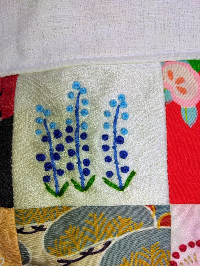 花の刺繍 トートバッグ 71 | iichi 日々の暮らしを心地よくする