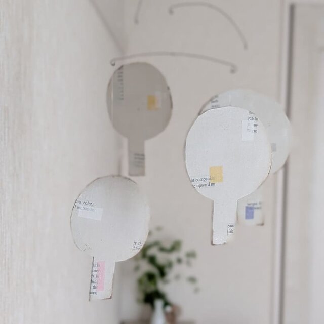 紙のモビール：ツリー