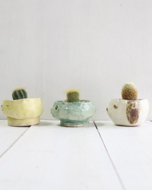 かっぱちゃん 植木鉢 | iichi 日々の暮らしを心地よくするハンドメイド