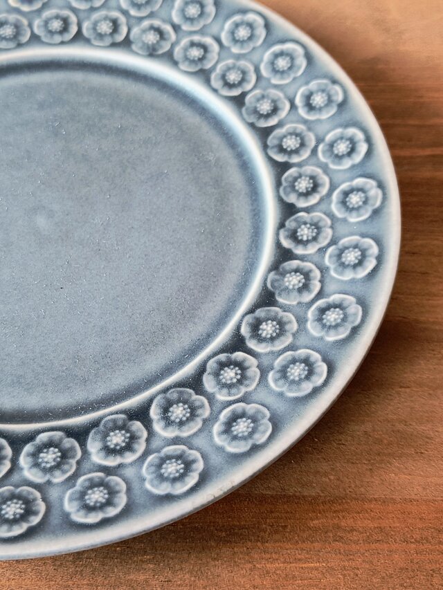 Jens.H.Quistgaard クイストゴー＊Azur アズール 柄つき鍋 クイストゴー ブラウンアズール 21cmプレート