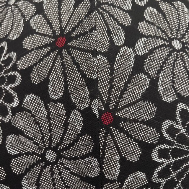 希少 アンティーク手織り泥大島反物から作ったプリンセスライン