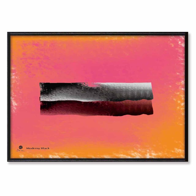 Moderny Black　送料無料　イラスト　アート　ポスター　アートポスター　アート/sei検索新着順　3330