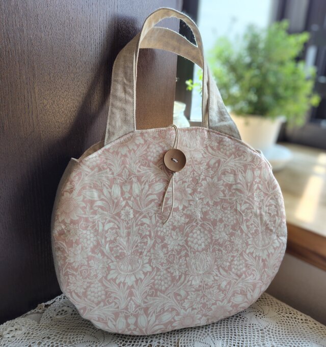 サークルバッグ*モリス*くすみピンク