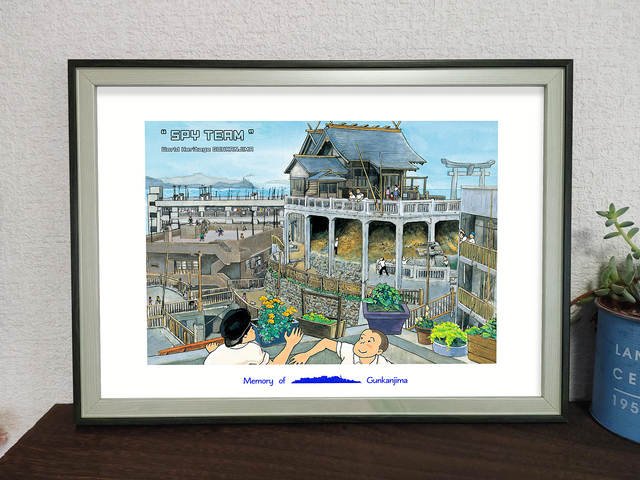 フレーム付き/アートポスター/そのままプレゼントに/すぐ飾れる