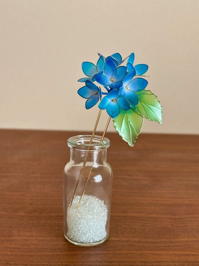 紫陽花簪 ー雨の記憶ー | iichi 日々の暮らしを心地よくする