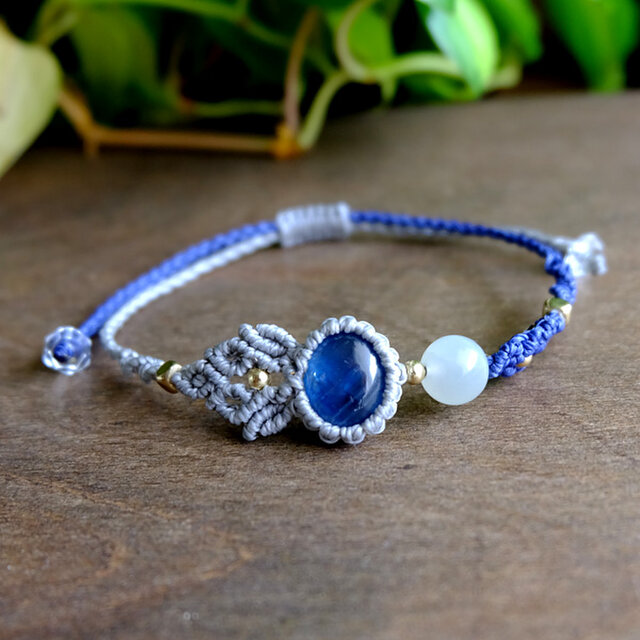 カイヤナイト （ネパール産）・シルバームーンストーン