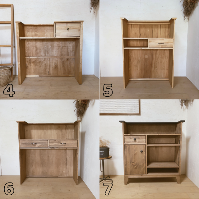 na304. コンクリート調 レジカウンター おしゃれ 木製 キッチン