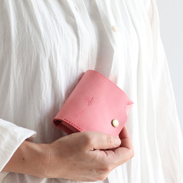 お札が折れない鍵が入るコンパクト財布 LF-031 シビラ×ヌメ革ツｰトン