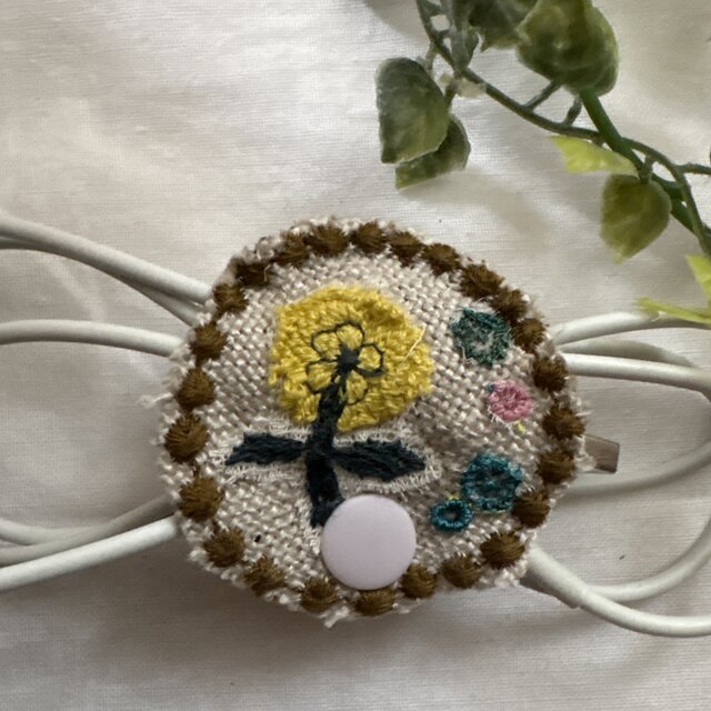 ◆ハンドメイド◆ ミナペルホネンコードホルダータンバリンスキップケーブルバンドリバーシブル