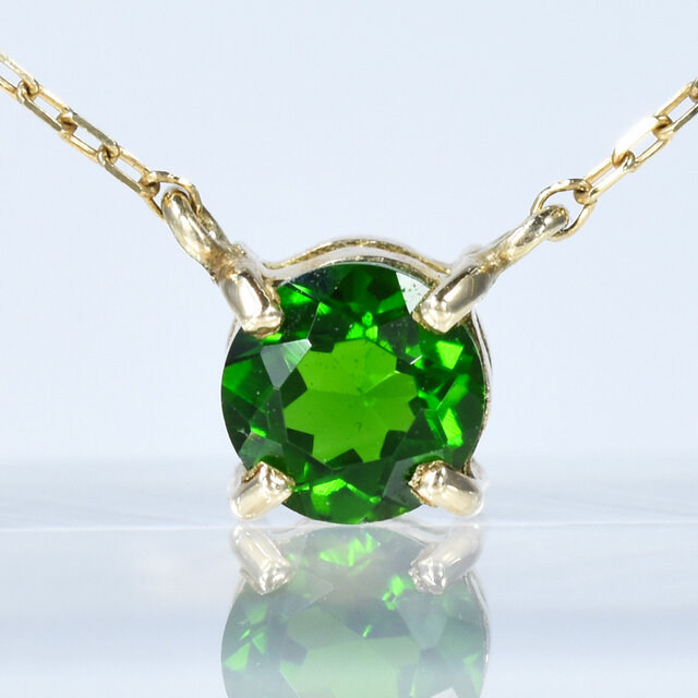 K10 クロム ダイオプサイト ネックレス ペンダント CJ042CIBSN