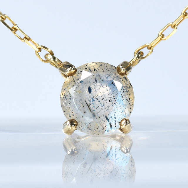 K10 ラブラドライト ネックレス ペンダント CJ043CIBSN