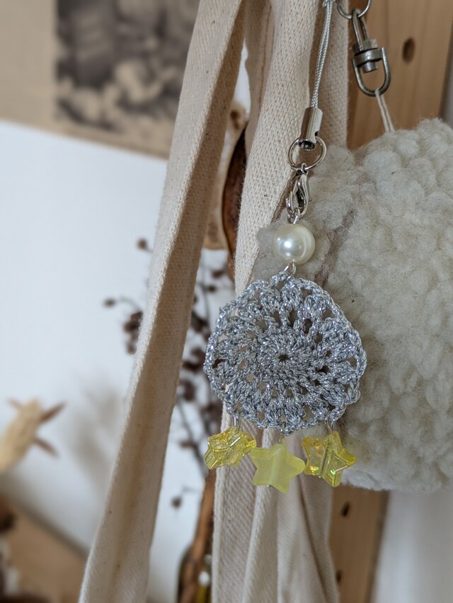 お星さまキラキラストラップ