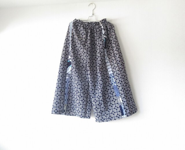 く日はお得♪ ☆浴衣ガウチョパンツ☆パッチワーク♪ | 日々の暮らしを iichi 着物・浴衣