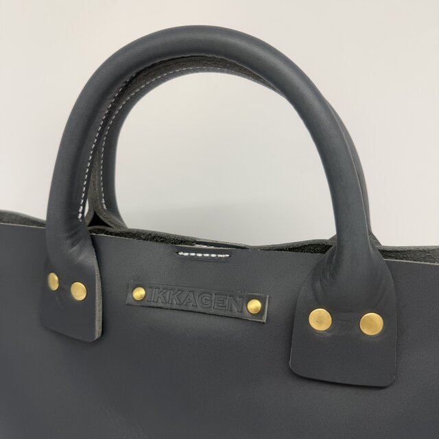 レザートートバッグS（ハンドメイド／A5収納可／手持ち） | iichi 日々