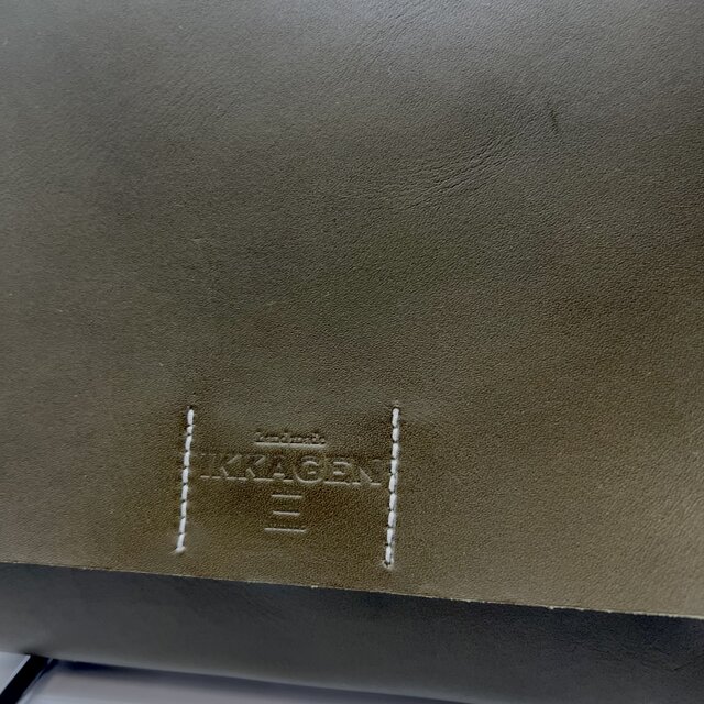 レザーフラップショルダーバッグM（ハンドメイド／A5収納可