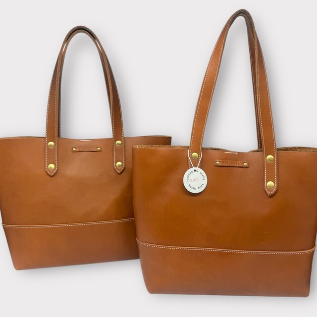 新色追加】レザースクエアショルダーバッグ（ハンドメイド／ボックス型