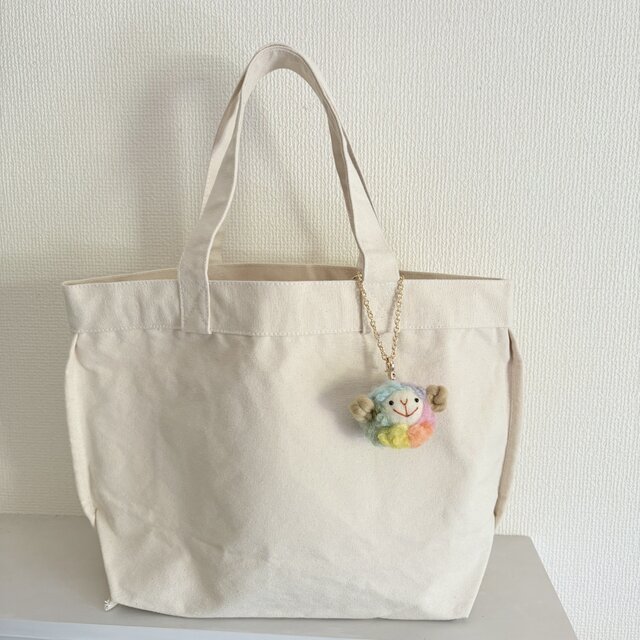 レインボーラムキンバックチャーム　やさしい色　ライトカラー