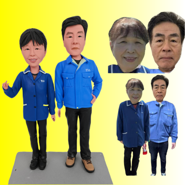 【オーダーメイド】 フィギュア 制作 そっくりフィギュア プレゼント 女性、彼女、妻、旦那、誕生日、記念日、手作りプレゼント