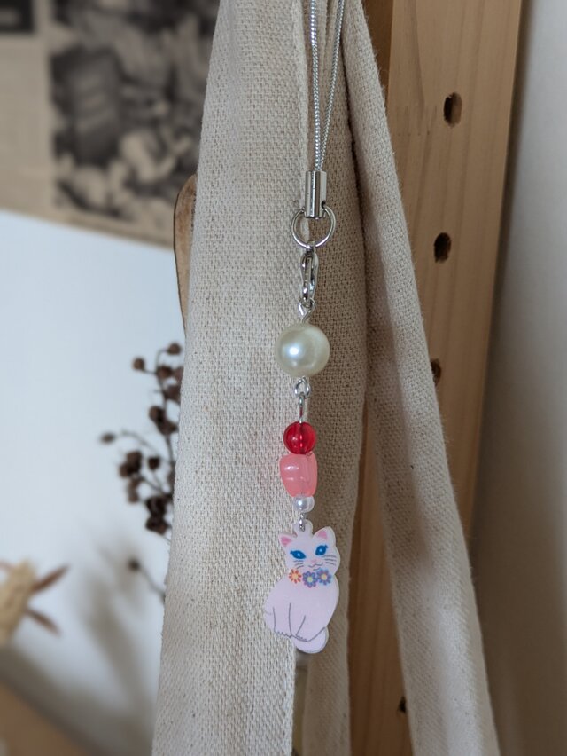 ネコちゃんストラップ