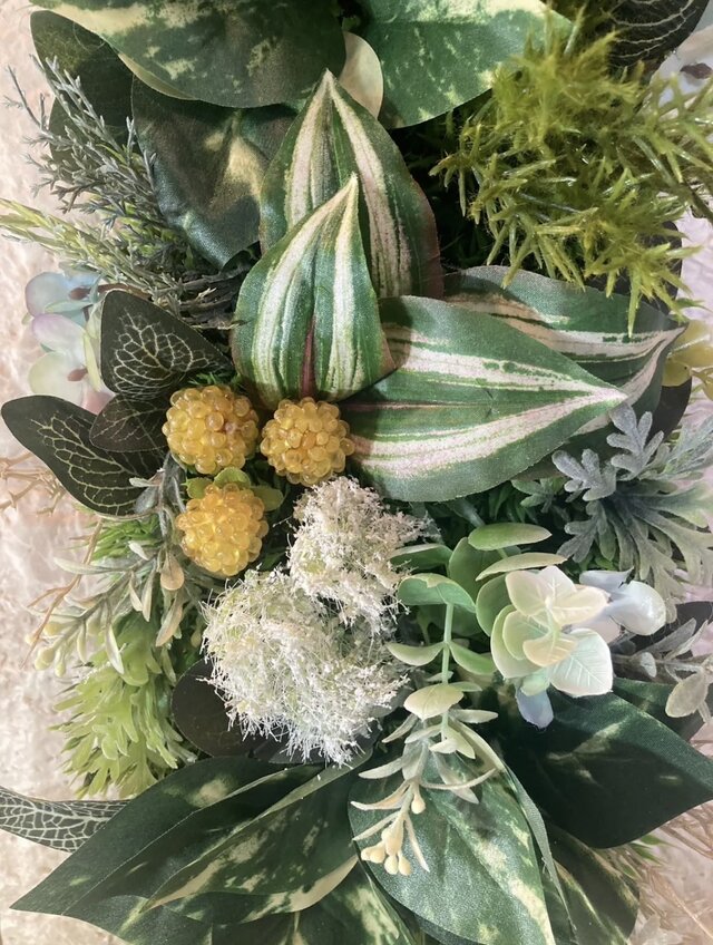 光触媒 人工観葉植物 ウォールグリーン フェイクグリーン 壁掛け