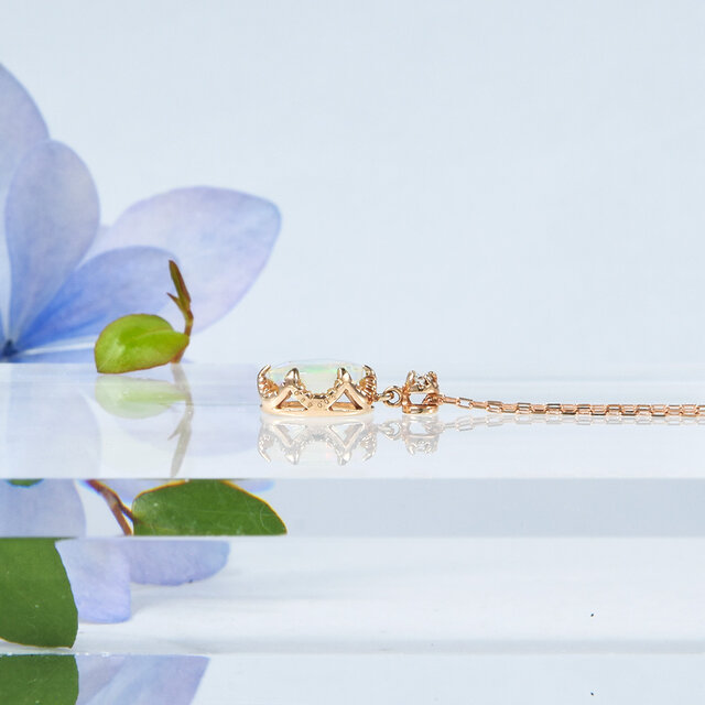 K10 オパール ダイヤ ネックレス ペンダント CJ030CIBSN | iichi