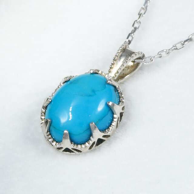 ターコイズ ペンダントトップ SV925 CI058CIBSN