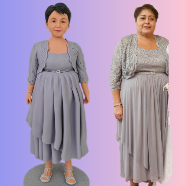 自分の人形を作る オリジナルフィギュア、母、母の日、祖母、誕生日、還暦祝い、退職祝い、手作りプレゼント、古希、喜寿、傘寿、卒寿