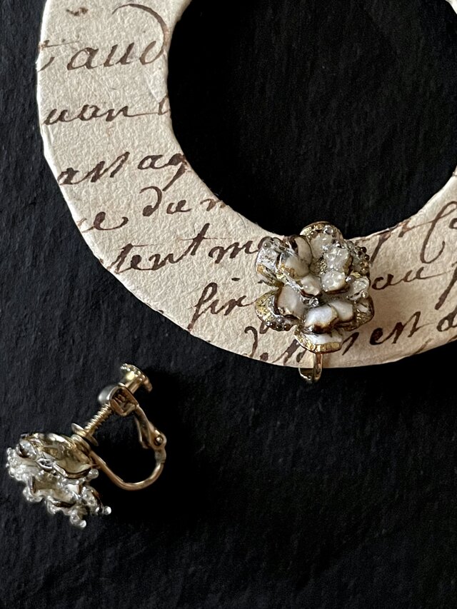 夜想花　イヤリングB