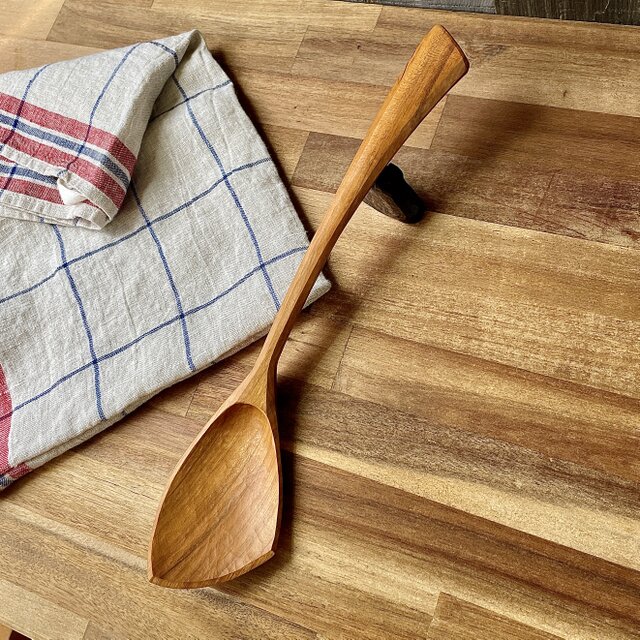 山桜の調理べら③