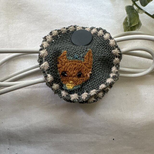 ◇ハンドメイド◇ ミナペルホネンコードホルダータンバリンrepo