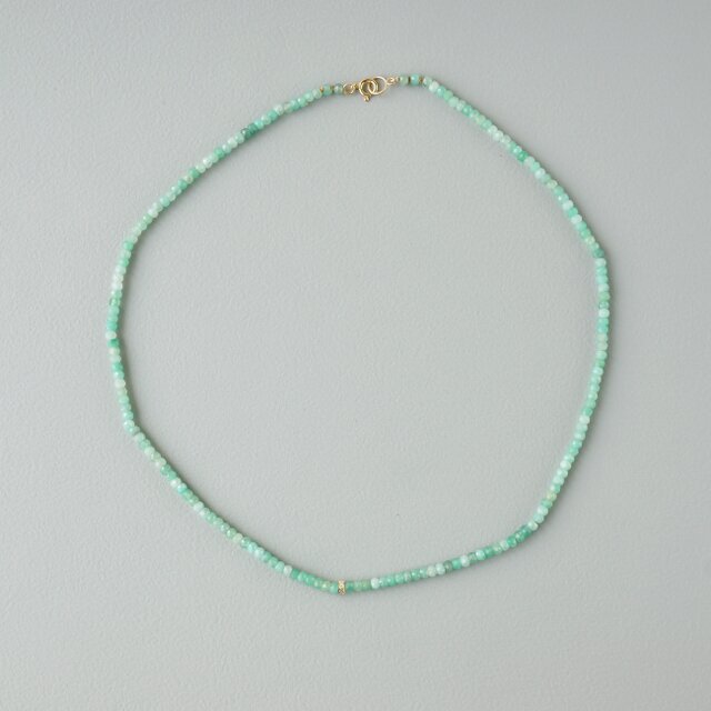 Emerald Necklace / K18