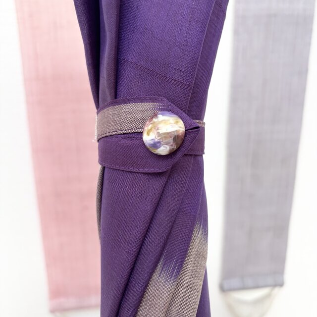 銘仙の着物から作った日傘 炎気 | iichi 日々の暮らしを心地よく