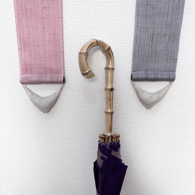 ハンドメイド　銘仙の着物から作った日傘　炎気 銘仙の着物から作った日傘 炎気 | iichi 日々の暮らしを心地よく