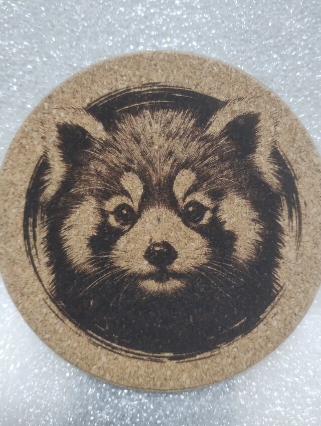 コースター　レッサーパンダ