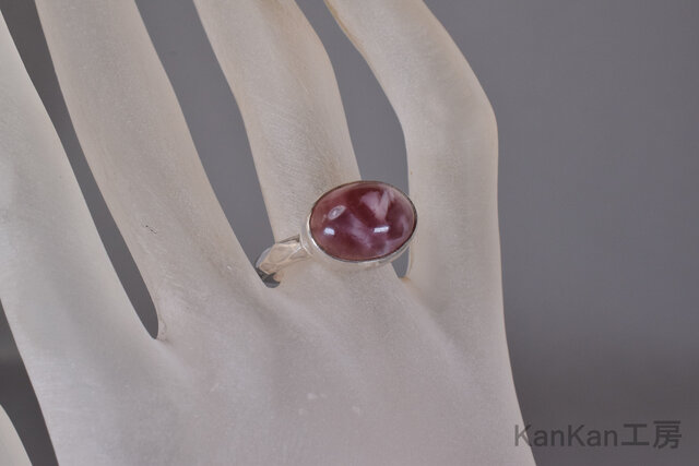 ビクトリアストーンのリング(褐色) | iichi 日々の暮らしを心地よく