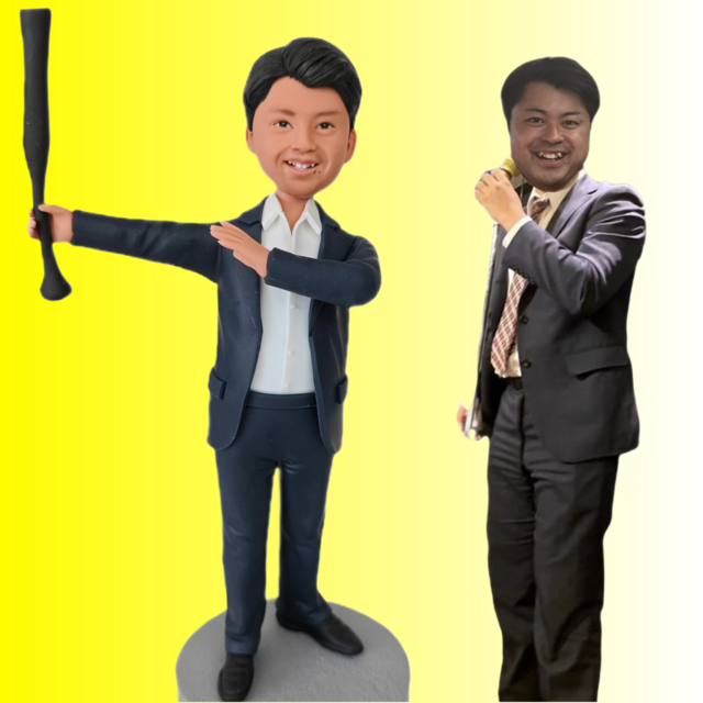 フィギュア 写真入りフィギュア 上司、社長、同僚|就職祝い、初任給、開店、新築、送別会、引越し、昇進、異動 プレゼント