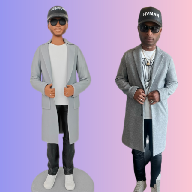 【オーダーメイド】 造形 フィギュア 写真入りフィギュア 男性、彼氏、夫、誕生日、記念日、手作りプレゼント